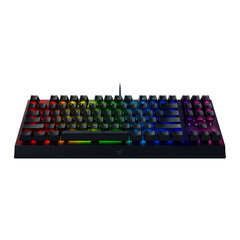 Razer BlackWidow V3 TKL, Green Switch, чёрная, RU цена и информация | Клавиатуры | pigu.lt