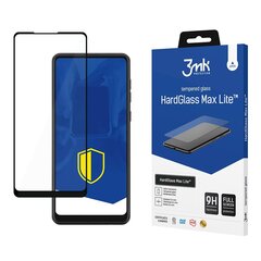 Защитная пленка 3MK HardGlass Max Lite for Samsung Galaxy A21s Black цена и информация | Защитные пленки для телефонов | pigu.lt