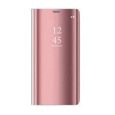 TelforceOne Smart Clear View, Samsung S7 Edge G935 pink kaina ir informacija | Telefono dėklai | pigu.lt