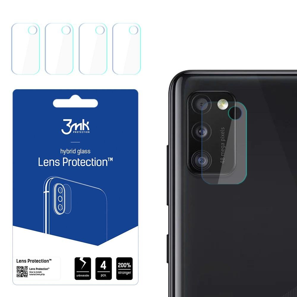 Samsung Galaxy A41 - 3mk Lens Protection™ цена и информация | Apsauginės plėvelės telefonams | pigu.lt