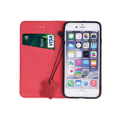 OEM Genuine Leather Case skirtas iPhone 11, raudonas kaina ir informacija | Telefono dėklai | pigu.lt