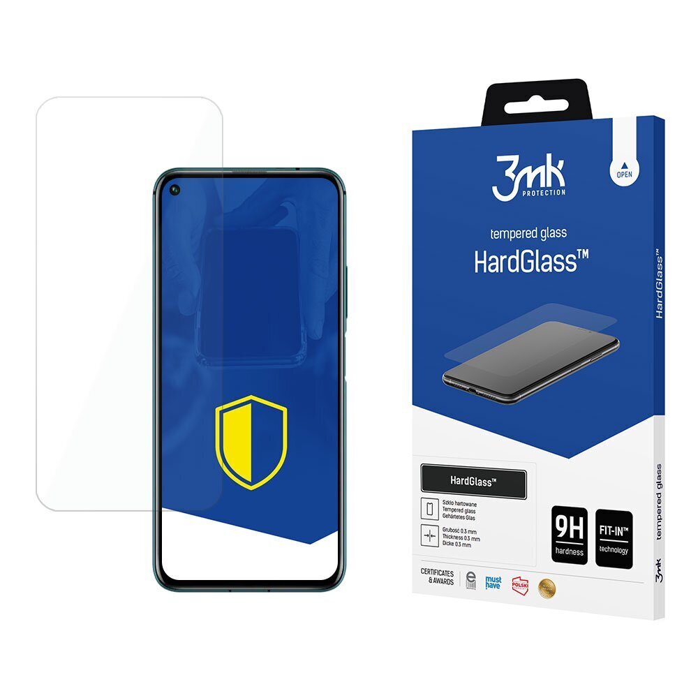 3mk Hard Glass Premium Protection Honor 20 цена и информация | Apsauginės plėvelės telefonams | pigu.lt