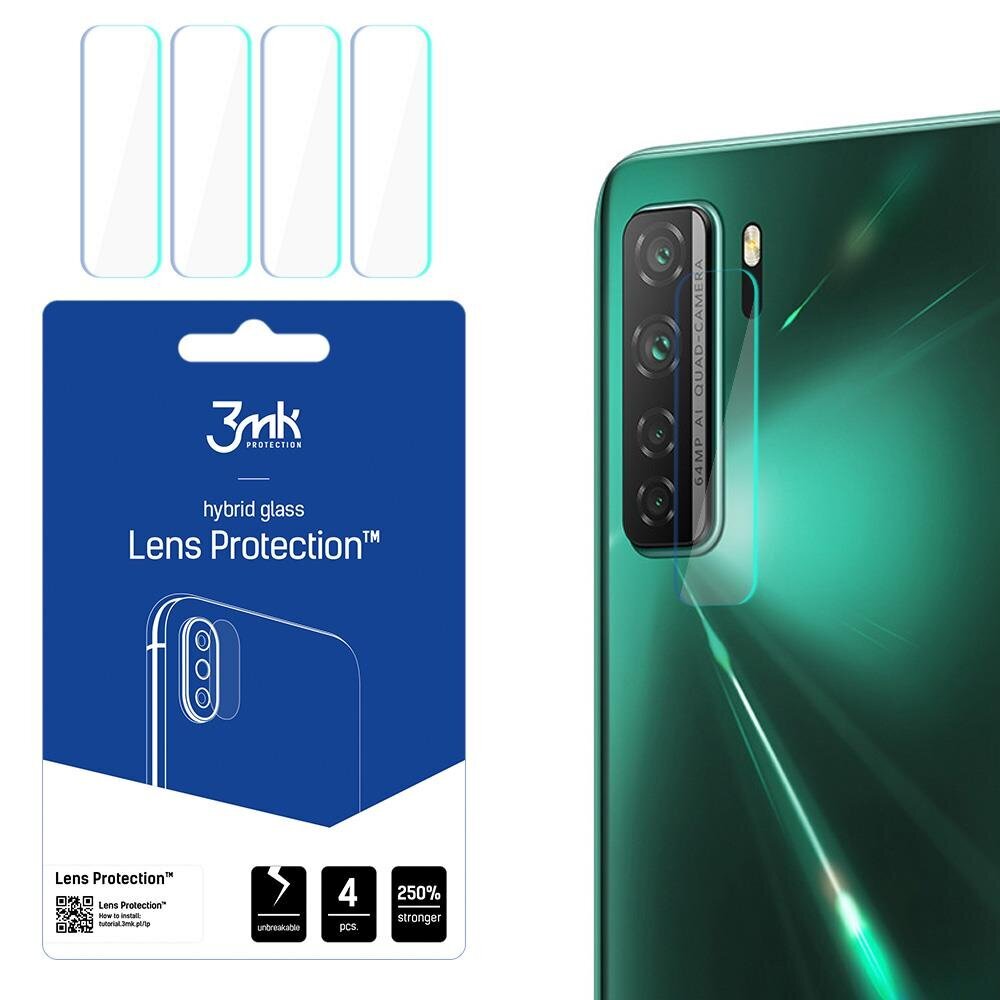 Huawei P40 Lite 5G - 3mk kameros apsauga™ kaina ir informacija | Apsauginės plėvelės telefonams | pigu.lt