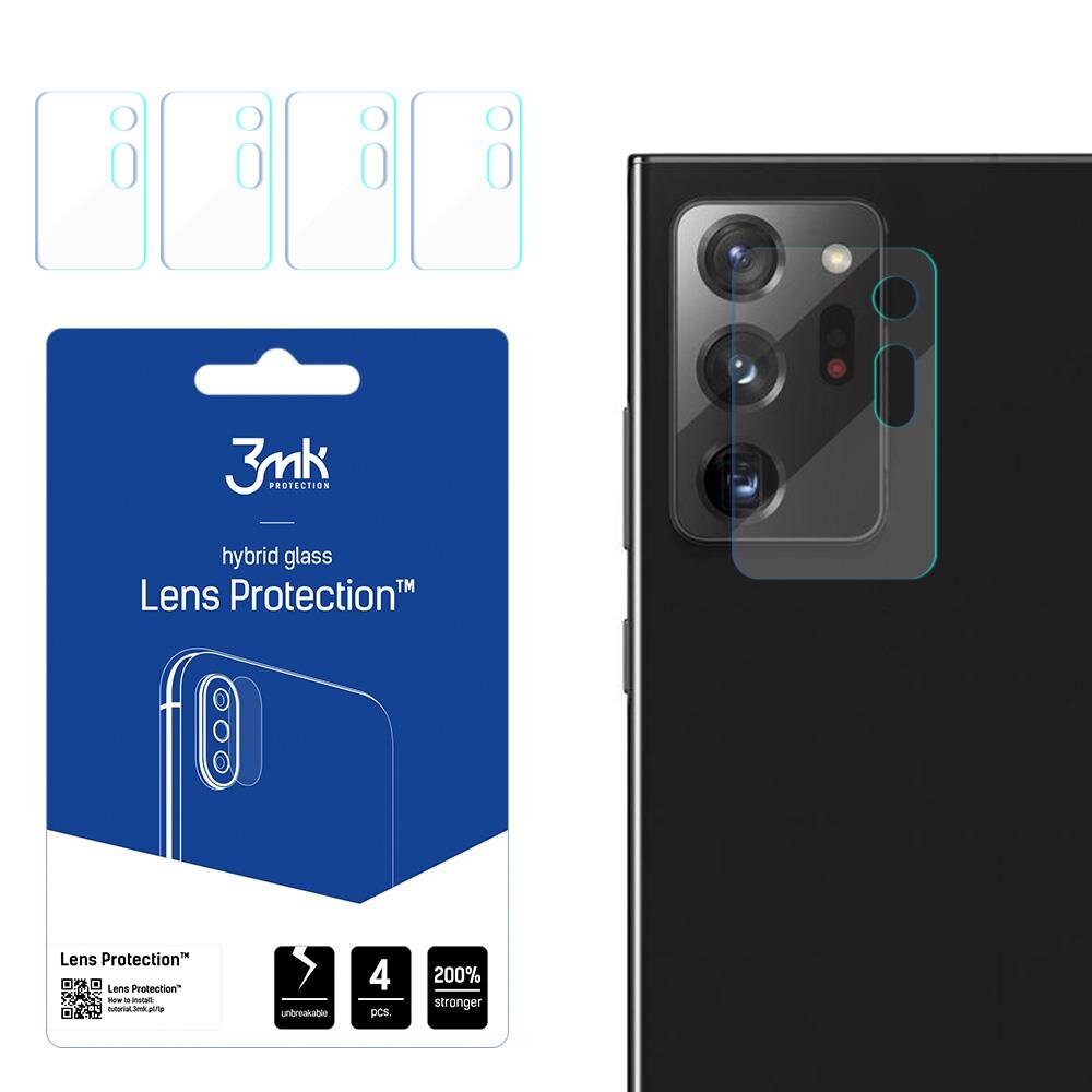 Samsung Galaxy Note 20 Ultra 5G - 3mk Lens Protection™ цена и информация | Apsauginės plėvelės telefonams | pigu.lt