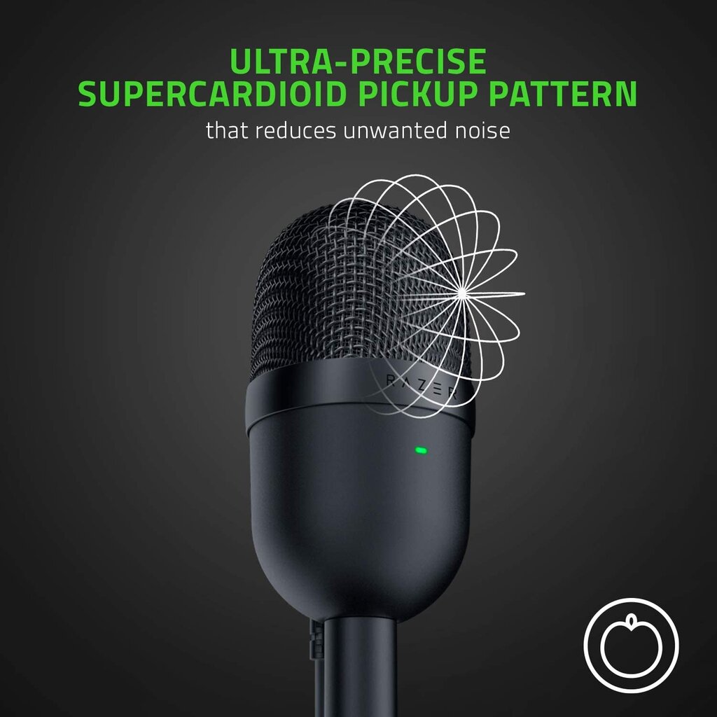 Kondensatorinis mikrofonas Razer Seiren Mini kaina ir informacija | Mikrofonai | pigu.lt