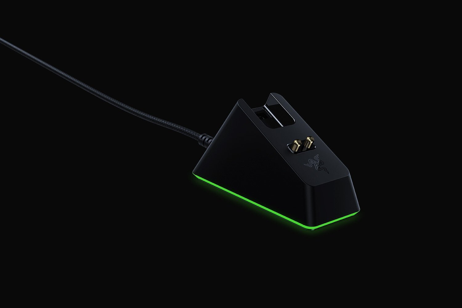 Razer Mouse Dock Chroma, juoda kaina ir informacija | Pelės | pigu.lt