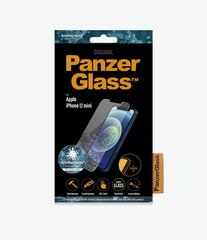 PanzerGlass glass screen protector iPhone 12 Mini kaina ir informacija | Apsauginės plėvelės telefonams | pigu.lt