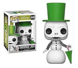 Funko Pop! Animation Disney Nightmare Before Christmas Snowman Jack 448 kaina ir informacija | Žaidėjų atributika | pigu.lt