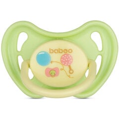 Baboo lateksinis apvalus čiulptukas, 6+ mėn, Baby Shower kaina ir informacija | Čiulptukai | pigu.lt