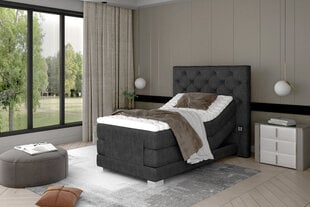 Электрическая кровать NORE Clover 05, 90x200, темно-серая цена и информация | Кровати | pigu.lt