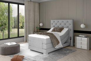 Электрическая кровать NORE Clover 06, 90x200, серая цена и информация | Кровати | pigu.lt