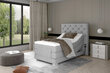 Elektrinė lova NORE Clover 06, 90x200, pilka kaina ir informacija | Lovos | pigu.lt