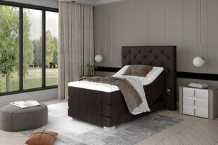 Электрическая кровать NORE Clover 09, 90x200, коричневая цена и информация | Кровати | pigu.lt
