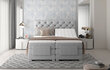Elektrinė lova NORE Clover 01, 140x200, smėlio spalvos kaina ir informacija | Lovos | pigu.lt