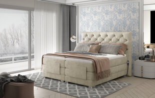 Электрическая кровать NORE Clover 01, 140x200, песочного цвета цена и информация | Кровати | pigu.lt
