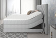Elektrinė lova NORE Clover 13, 160x200, šviesiai pilka kaina ir informacija | Lovos | pigu.lt