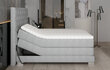 Elektrinė lova NORE Clover 01, 180x200, smėlio spalvos kaina ir informacija | Lovos | pigu.lt