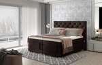 Электрическая кровать NORE Clover 09, 180x200, коричневая