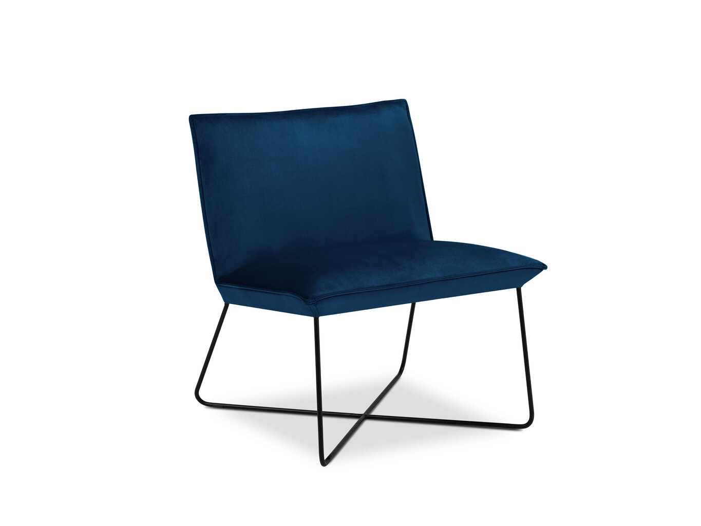 Fotelis Interieurs86 Etienne, mėlynas цена и информация | Svetainės foteliai | pigu.lt