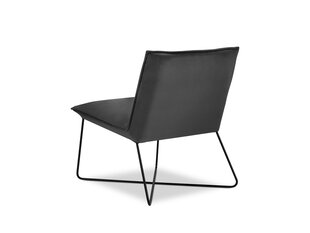 Кресло Interieurs86 Etienne, темно-серое цена и информация | Кресла в гостиную | pigu.lt