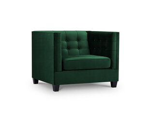 Fotelis Interieurs86 Grenelle, tamsiai žalias kaina ir informacija | Svetainės foteliai | pigu.lt