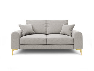 Двухместный диван Mazzini Sofas Madara, светло-серый цена и информация | Диваны | pigu.lt