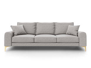 Trivietė sofa Mazzini Sofas Madara 222 cm, šviesiai pilka kaina ir informacija | Sofos | pigu.lt