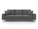 Trivietė sofa Mazzini Sofas Madara 222 cm, tamsiai pilka