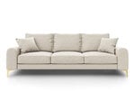 Трехместный диван Mazzini Sofas Madara 237 см, светло-бежевый