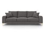 Трехместный диван Mazzini Sofas Madara 237 см, темно-серый