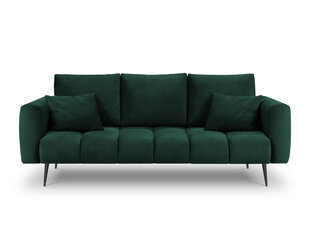 Sofa Interieurs86 Octave, tamsiai žalia/juoda kaina ir informacija | Sofos | pigu.lt
