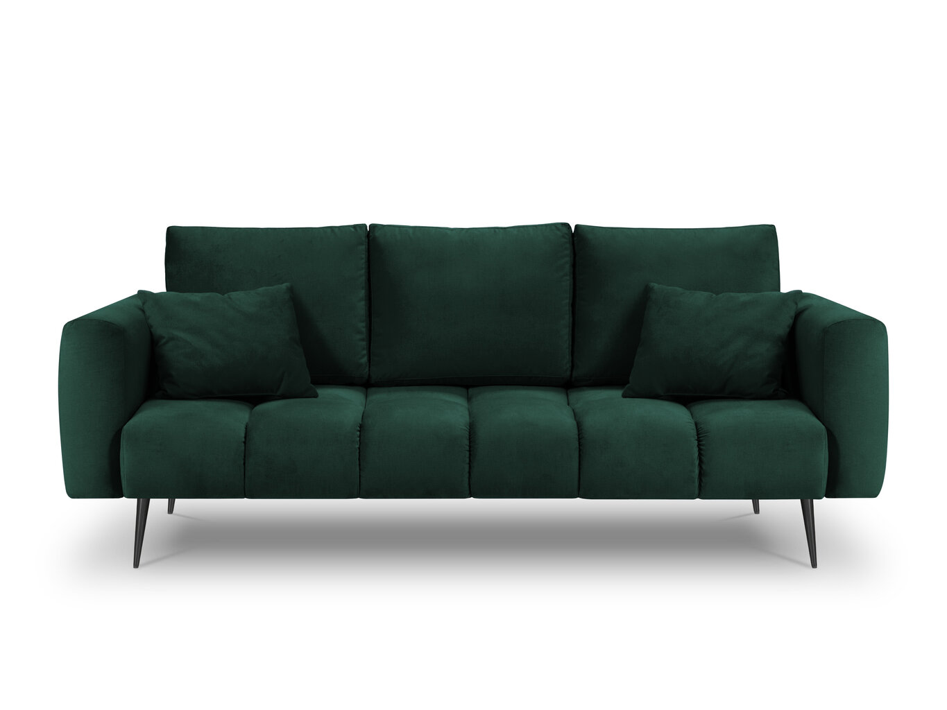 Sofa Interieurs86 Octave, tamsiai žalia/juoda цена и информация | Sofos | pigu.lt