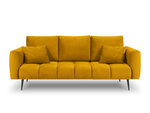 Sofa Interieurs86 Octave, geltona/juoda