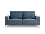 Двухместный диван Interieurs86 Seine, светло-синий