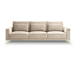 Trivietė sofa Interieurs86 Seine, smėlio spalvos