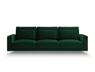 Trivietė sofa Interieurs86 Seine, žalia kaina ir informacija | Sofos | pigu.lt
