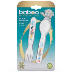 Baboo šakutė ir šaukštelis, 4+ mėn, Me To You kaina ir informacija | Kūdikių indai, indeliai pienui ir įrankiai | pigu.lt