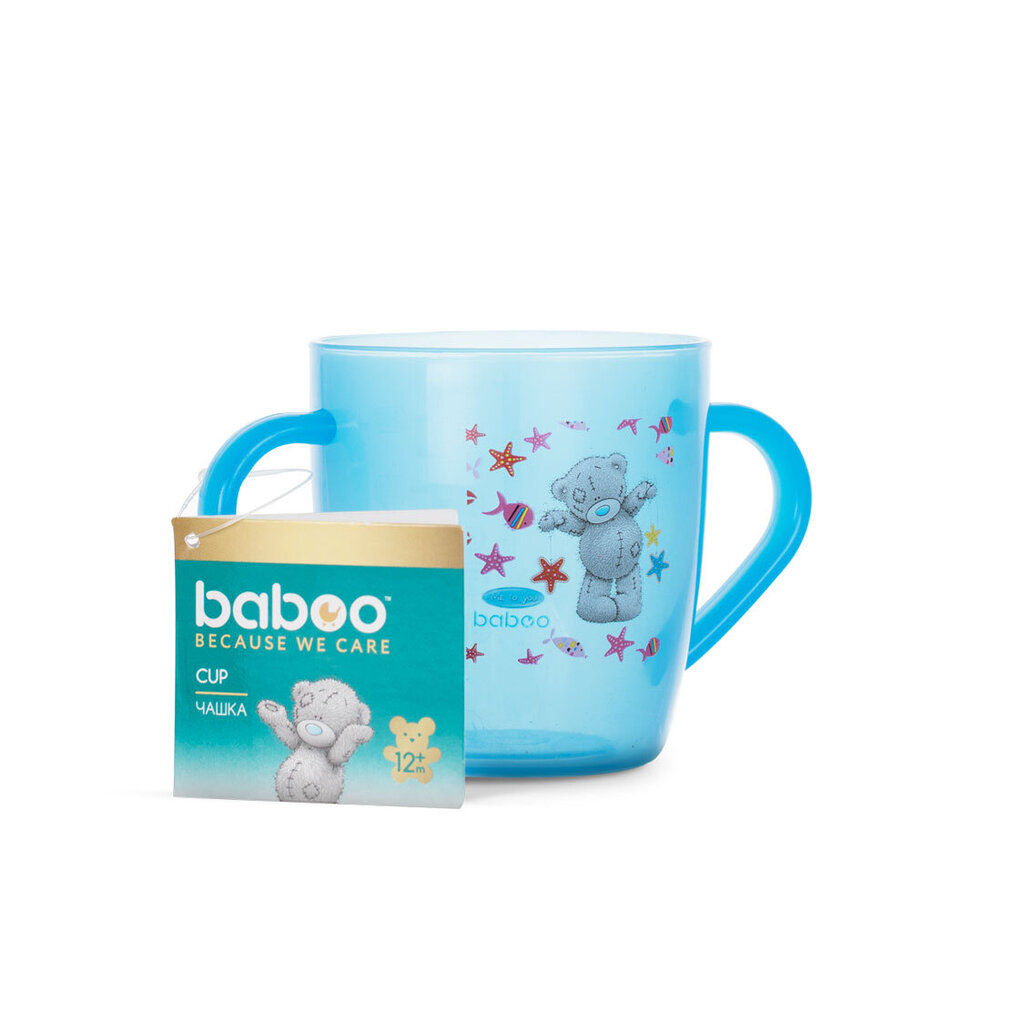 Puodelis Baboo, 200ml, 12+ mėn, Me To You kaina ir informacija | Buteliukai kūdikiams ir jų priedai | pigu.lt