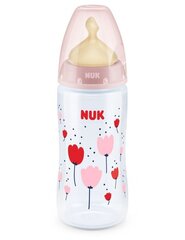 Polipropileno buteliukas su temperatūros kontrole NUK FC+, 300 ml, 0-6 mėn. kaina ir informacija | NUK Maitinimo priemonės | pigu.lt