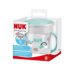 Чашка NUK Mini Magic Cup, 160 мл, 6+ мес. цена и информация | Бутылочки и аксессуары | pigu.lt