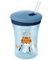 Puodelis su silikoniniu šiaudeliu NUK Evolution Action Cup, 230 ml, 12+ mėn. kaina ir informacija | Buteliukai kūdikiams ir jų priedai | pigu.lt