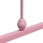 Lovos rėmas, rožinės spalvos, 120x200cm, metalas, rožinis kaina ir informacija | Lovos | pigu.lt