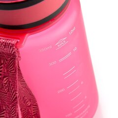 Бутылка для воды Meteor, 500 мл, розовая цена и информация | Фляга | pigu.lt