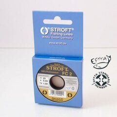 Леска фторуглерод Stroft FC2 0.17мм 25 м цена и информация | Stroft Спорт, досуг, туризм | pigu.lt