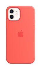 Apple Silicone Case MagSafe MHL03ZM/A Pink Citrus kaina ir informacija | Telefono dėklai | pigu.lt