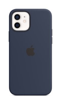 Apple Silicone Case MagSafe MHL43ZM/A Deep Navy цена и информация | Чехлы для телефонов | pigu.lt