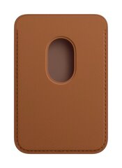 iPhone Leather Wallet with MagSafe, Saddle Brown kaina ir informacija | Telefono dėklai | pigu.lt