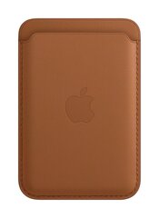 iPhone Leather Wallet with MagSafe, Saddle Brown kaina ir informacija | Telefono dėklai | pigu.lt