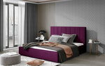 Кровать NORE Audrey 06, 180x200 см, фиолетовая