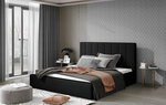 Кровать NORE Audrey 07, 180x200 см, черная